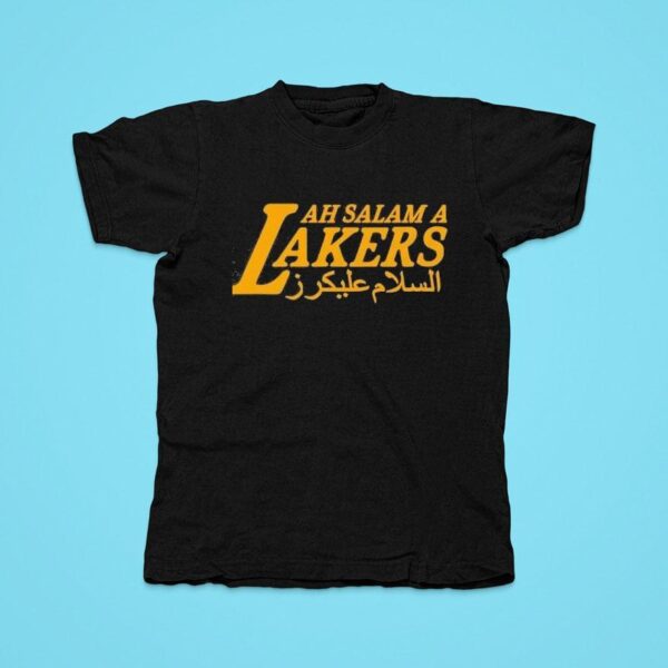 Ah Salam A Lakers Basketball Tshirt