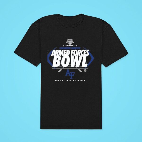 Air Force Falcons Lockheed Martin Armed Forces Bowl Amon G Carter Stadium Classic Tshirt