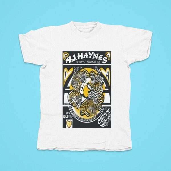 Aj Haynes New Orleans La Feb Tshirt