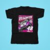 Alex Bowman Chevrolet Zl For Hendrick Motorsports Tshirt