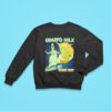 Alien Cat Brainrot Dank Gnarpd Milk Makes My Tummy Hur Sweatshirt