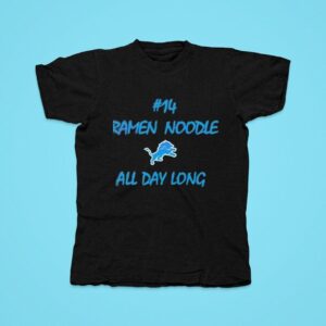 Amon Ra St Brown Ramen Noodles Detroit Lions Tshirt