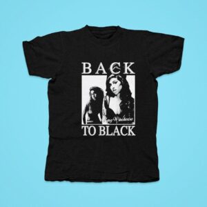 Amy Winehouse Back To Black Tshirt