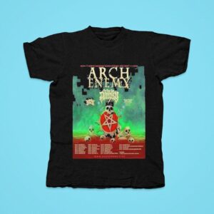 Arch Enemy North American Blood Dynasty Tour Tour Dates Tshirt