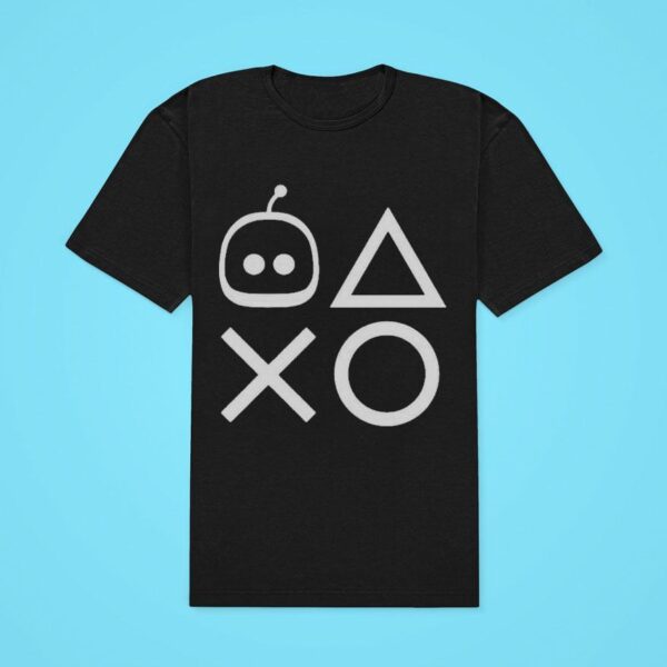 Astro Bot Astro Playstation Shapes Classic Tshirt