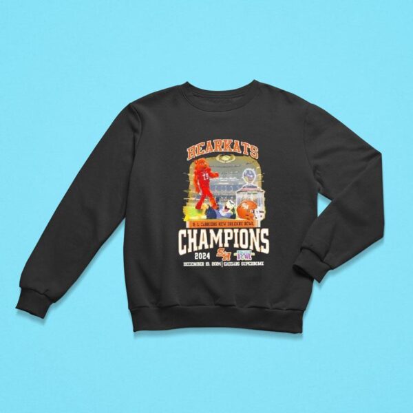 Bearkats Football R L Carriers New Orleans Bowl Champions December Sweatshirt