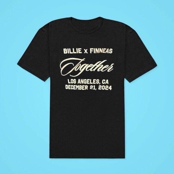 Billie X Finneas Together Los Angeles Classic Tshirt