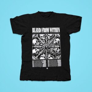 Bleed From Within Us Canada Tour Tshirt