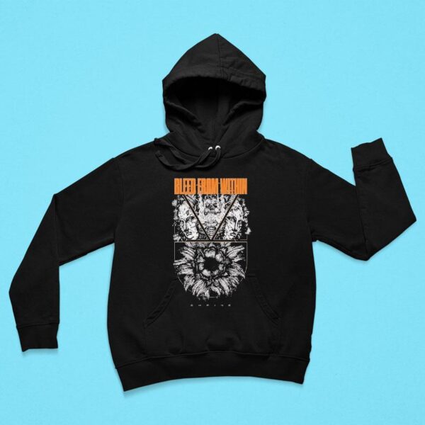 Bleed From Within Shrine Flower Artwork Hoodie