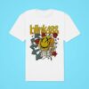 Blink Skull And Roses Logo Classic Tshirt