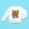 Blink Skull And Roses Logo Sweatshirt