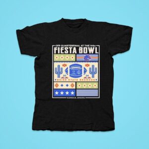 Boise State Broncos Cfp Vrbo Fiesta Bowl Boise State Block Party Tshirt