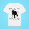 Born To Shit Forced To Wipe Cat Japanese Classic Tshirt