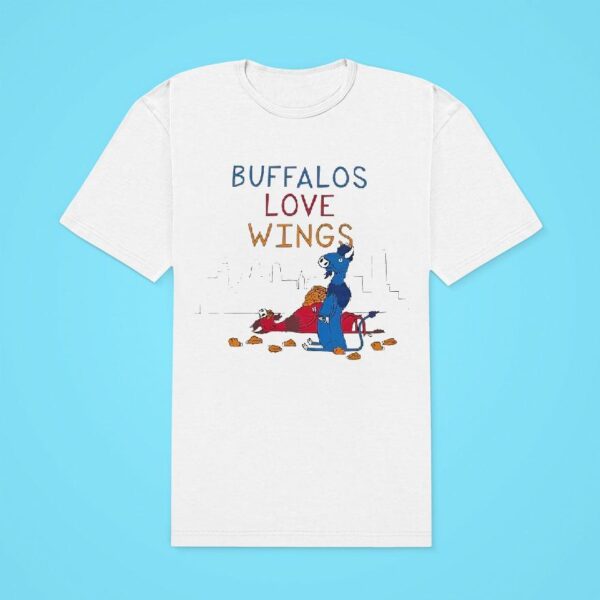 Buffalos Love Wings Buffalo Bills Classic Tshirt