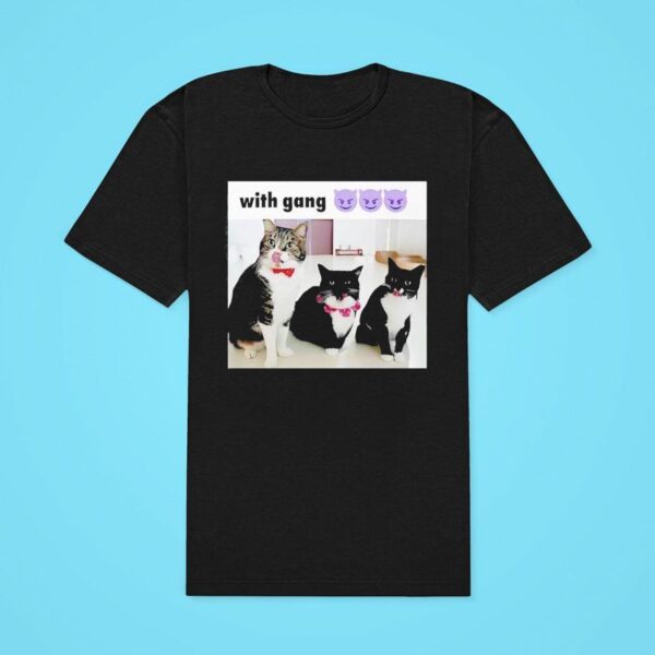 Cats With Gang Classic Tshirt