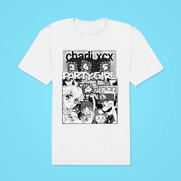 Charli Xcx Party Girl Mario Classic Tshirt