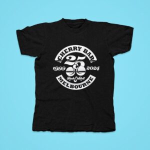 Cherry Bar Th Anniversary Rock And Roll Melbourne Tshirt