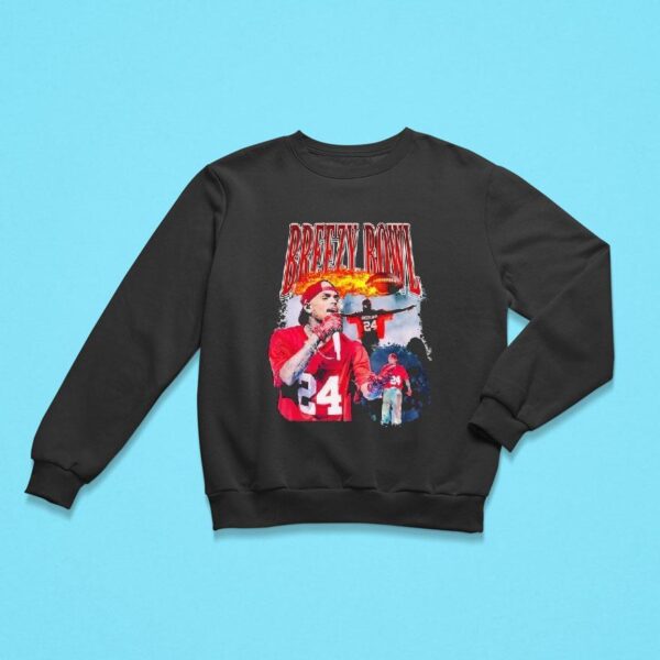 Chris Brown Breezy Bowl Tour Nfl Sweatshirt