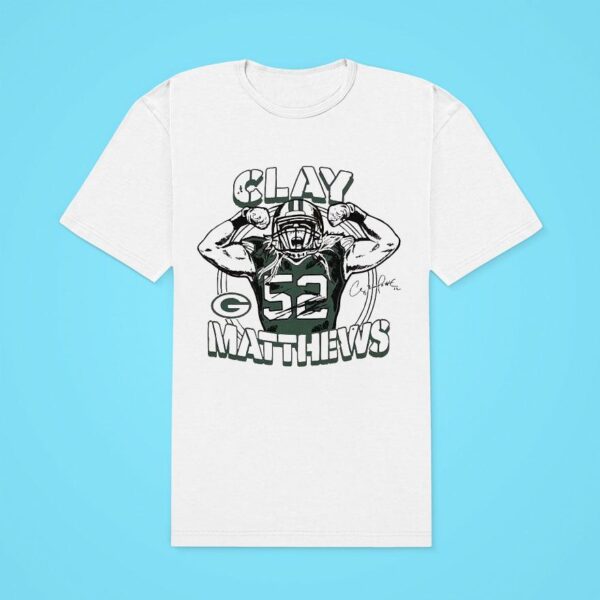 Clay Matthews Green Bay Packers Classic Tshirt