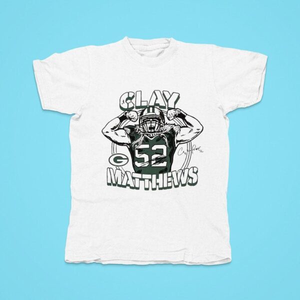 Clay Matthews Green Bay Packers Tshirt