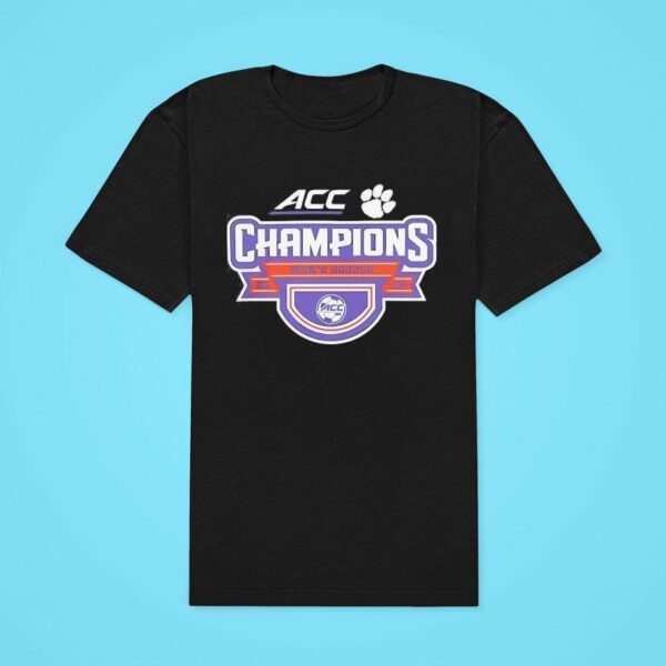 Clemson Tigers Ncaa Men S Soccer Acc Champions Classic Tshirt