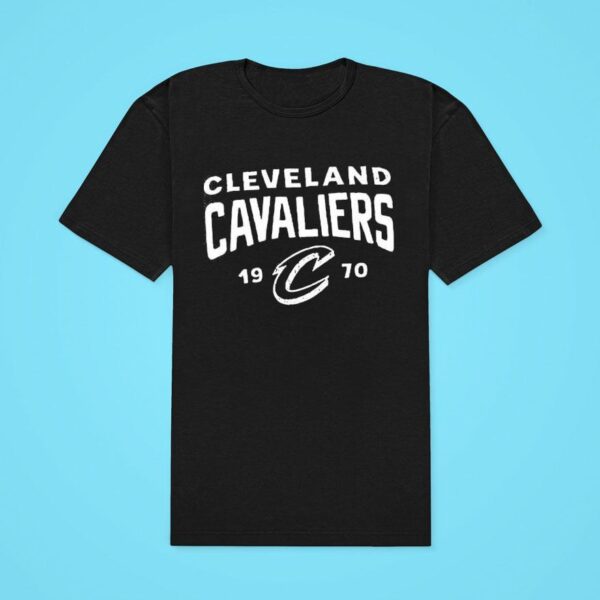 Cleveland Cavalier Black Script C Classic Tshirt