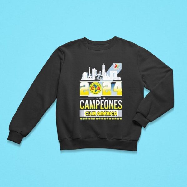 Club America El Equipo De La Historia Liga Mx Campeones Sweatshirt