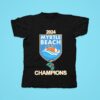 Coastal Carolina Chanticleers Myrtle Beach Bowl Bound Champions Logo Tshirt