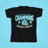 Coastal Carolina Chanticleers Myrtle Beach Bowl Bound Champions Tshirt