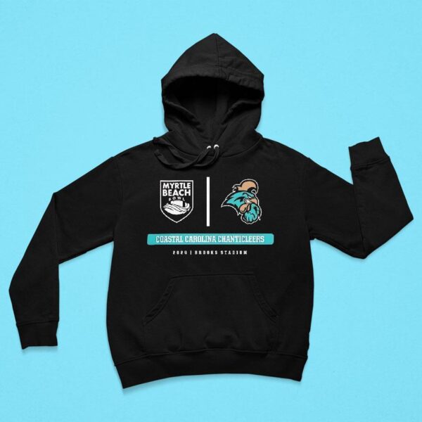 Coastal Carolina Chanticleers Myrtle Beach Bowl Champions Brooks Stadium Hoodie