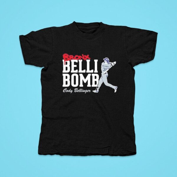 Cody Bellinger Bronx Belli Bomb New York Yankees Tshirt