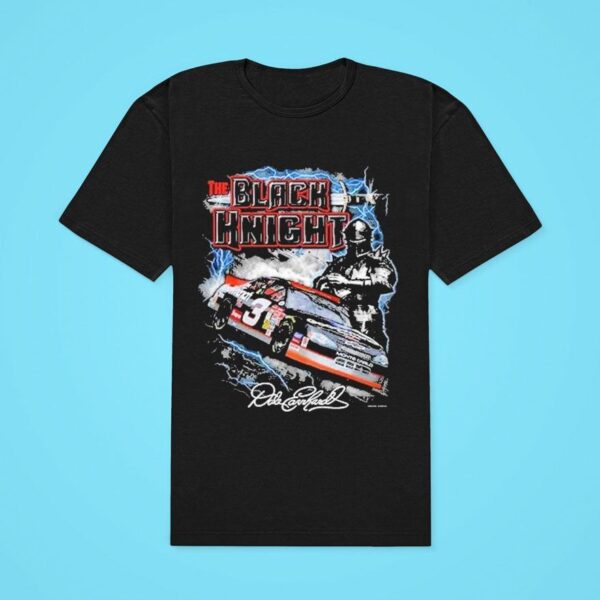 Dale Earnhardt Sr The Black Knight Lightning Classic Tshirt