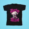 Darby Allin Aew Skull Tshirt