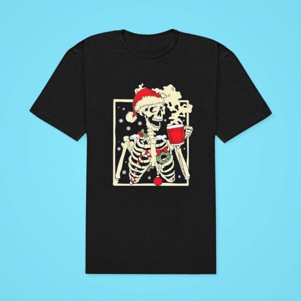 Dead Inside Skeleton Christmas Classic Tshirt