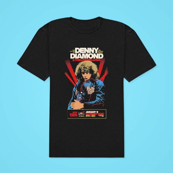 Denny Diamond Jan The Basement East In Nashville Tn Classic Tshirt