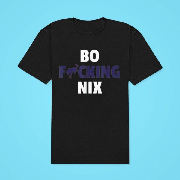 Denver Broncos Bo Fucking Nix Classic Tshirt