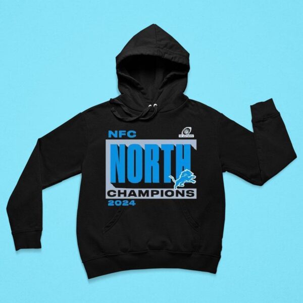 Detroit Lions Nfc North Division Champions Conquer Hoodie