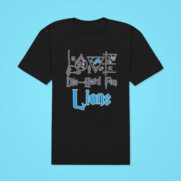 Detroit Lions Die Hard Fan Classic Tshirt