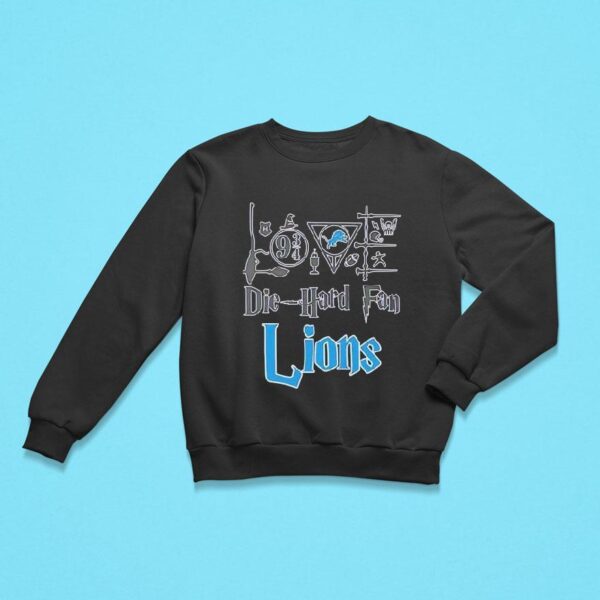 Detroit Lions Die Hard Fan Sweatshirt