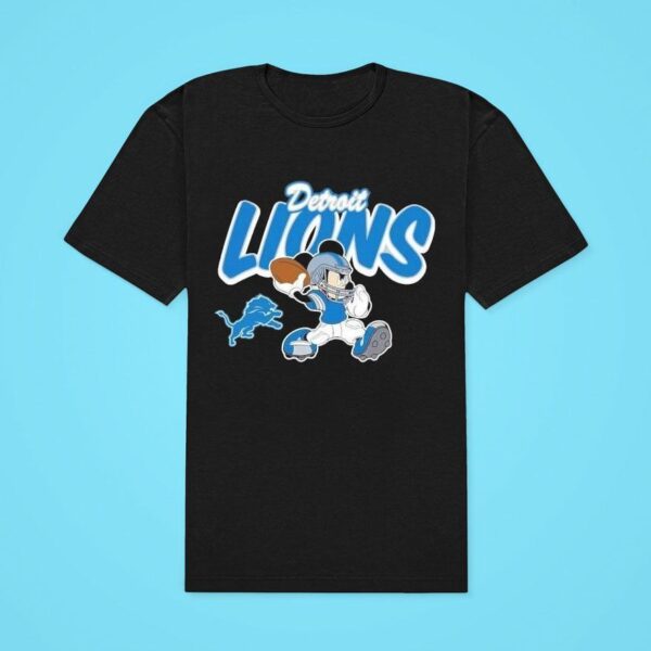 Detroit Lions Mickey Mouse Disney Classic Tshirt