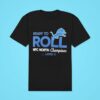 Detroit Lions Ready To Roll Nfc North Division Champions Trophy Classic Tshirt