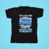 Detroit Lions This Is My Team Forever Go Lions Tshirt