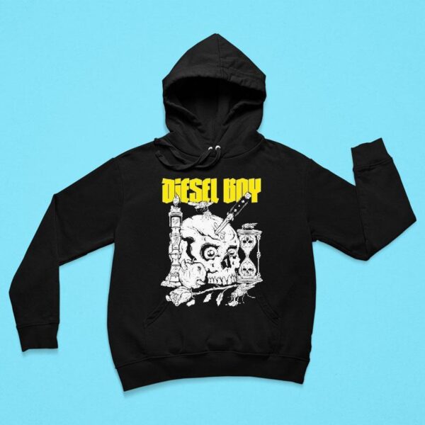 Diesel Boy Skull Knife Hoodie