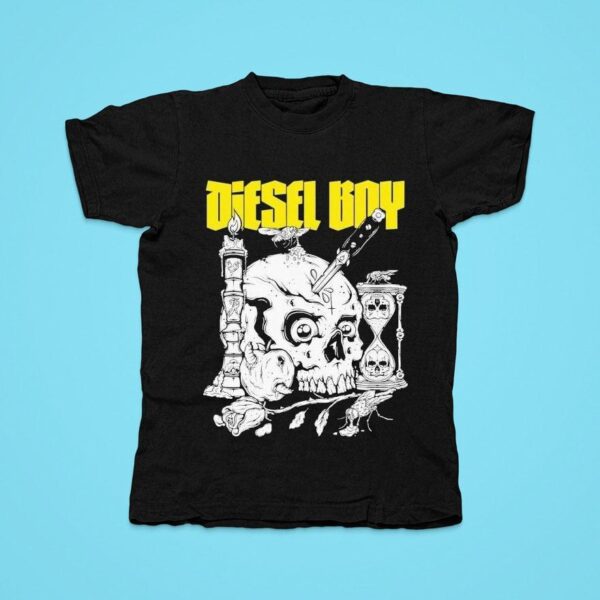 Diesel Boy Skull Knife Tshirt