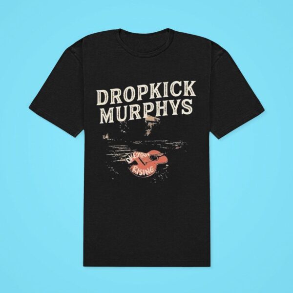 Dropkick Murphys Guitar Cover Okemah Rising S Classic Tshirt