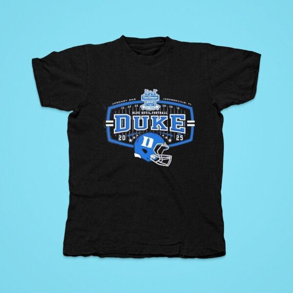 Duke Blue Devils Football Taxslayer Gator Bowl Tshirt