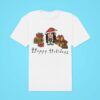 Elf Girl Happy Holiday Christmas Gif Classic Tshirt