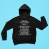 Embrace Out Of Nothing Th Anniversary Tour November Hoodie