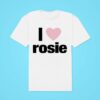 Evan Mock Wearing I Love Rosie Classic Tshirt