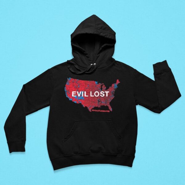 Evil Lost Usa Map Election Hoodie